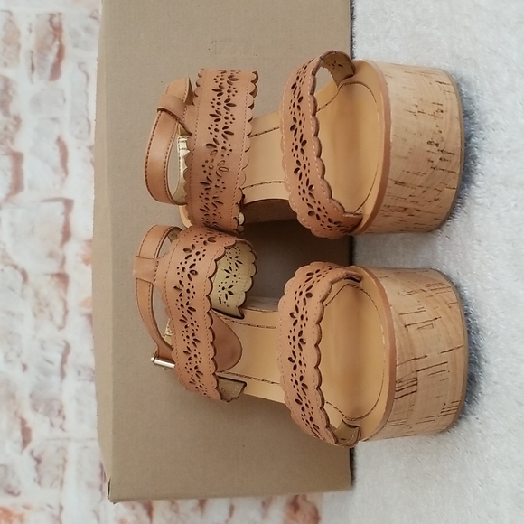 New Coach Gena Wedge Sandal - Picture 2 of 10